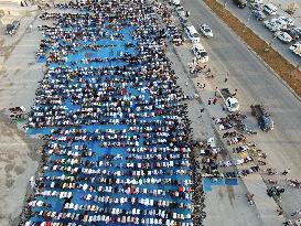 Muslims Perform Eid Prayers In Public Squares