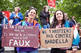 Anti Far-right Rally In Paris