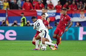(SP)GERMANY-GELSENKIRCHEN-FOOTBALL-EURO 2024-ENGLAND VS SERBIA