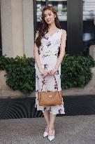 MFW - Celebs Outside Hotel Palazzo Parigi