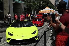 14th Yorkville Exotic Car Show In Toronto, Canada