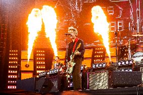 Green Day In Concert At I-Days Festival 2024