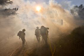 U.S.-LOS ANGELES-WILDFIRE-POST FIRE