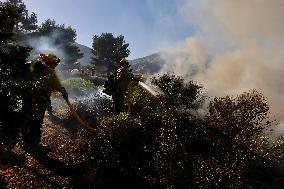 U.S.-LOS ANGELES-WILDFIRE-POST FIRE