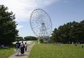 Ferris wheel in Tokyo