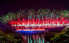 QATAR-DOHA-EID AL-ADHA-FIREWORKS