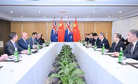 AUSTRALIA-CANBERRA-LI QIANG-LEADER OF THE OPPOSITION-MEETING