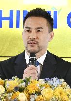 Football: Okazaki's retirement press conference