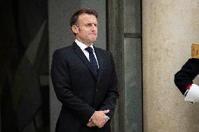 President Macron Meets Chilean President - Paris