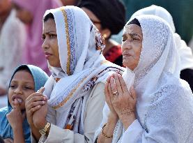 SRI LANKA-COLOMBO-EID AL-ADHA-PRAYER