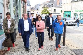 Rachida Dati Travels To The Creuse To Support Candidate In Legislative Elections