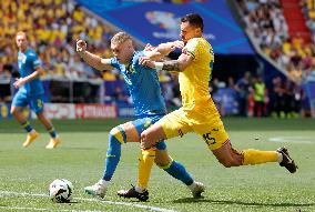 (SP)GERMANY-MUNICH-FOOTBALL-EURO 2024-ROMANIA VS UKRAINE