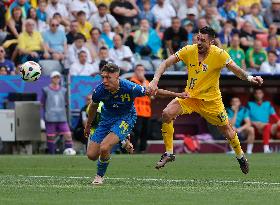 (SP)GERMANY-MUNICH-FOOTBALL-EURO 2024-ROMANIA VS UKRAINE