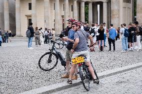 The Brandenburg Gate In Berlin
