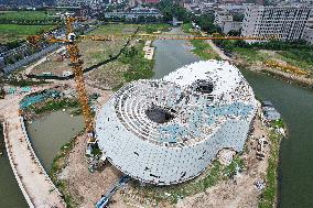 Yuhang International Innovation Center Construction in Han