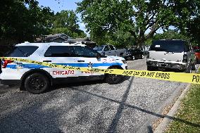 Two People Shot On S. Burnside Avenue In Chicago Illinois