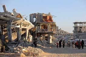 The Ruined Khan Younis After Nearly 8 Months of Bombing - Gaza