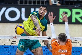 (SP)THE PHILIPPINES-VOLLEYBALL-NATIONS LEAGUE-MEN-BRAZIL VS THE NETHERLANDS