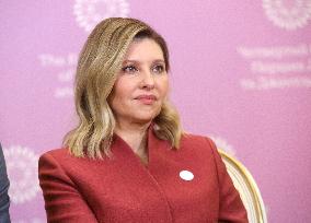 News conference on Fourth Summit of First Ladies and Gentlemen in Kyiv