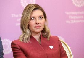 News conference on Fourth Summit of First Ladies and Gentlemen in Kyiv