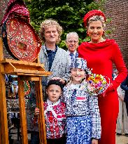 Queen Maxima Opens Museum Hindeloopen