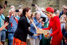 Queen Maxima Opens Museum Hindeloopen