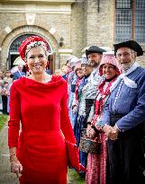 Queen Maxima Opens Museum Hindeloopen