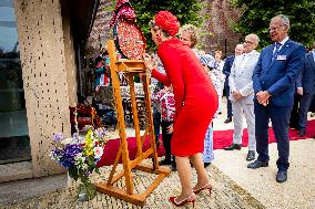 Queen Maxima Opens Museum Hindeloopen