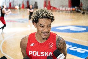 Poland National Basketball Team Training Session And Media Day.