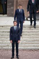 Gabriel Attal and Emmanuel Macron - Paris