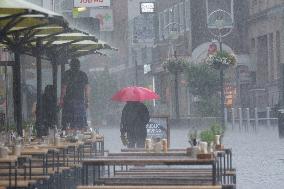 Storm Weather In Dortmund