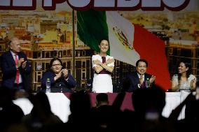 Legislators-elect Meet Privately With Claudia Sheinbaum, Mexico's Virtual President-elect