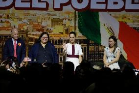 Legislators-elect Meet Privately With Claudia Sheinbaum, Mexico's Virtual President-elect