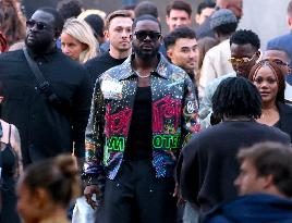 Celebs at The Show Louis Vuitton - Paris