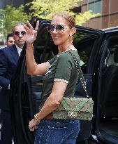 Celine Dion Is All Smiles While Out - NYC