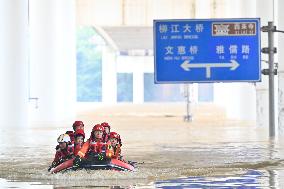 CHINA-GUANGXI-LIUZHOU-LIUJIANG RIVER-FLOOD (CN)