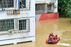 CHINA-GUANGXI-LIUZHOU-LIUJIANG RIVER-FLOOD (CN)