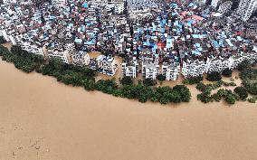 CHINA-GUANGXI-LIUZHOU-LIUJIANG RIVER-FLOOD (CN)