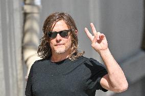 Norman Reedus At Jimmy Kimmel Live - LA