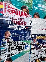 Legislative Elections Campaign Posters - Paris
