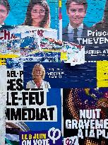 Legislative Elections Campaign Posters - Paris