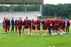Training Of The Polish National Football Team At The Training Base In Hannover