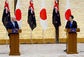 Japan, New Zealand to boost information sharing