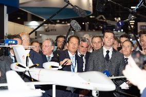 Jordan Bardella At Eurosatory - Paris