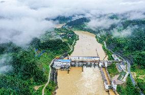 Langdong Hydropower Station Release Flood