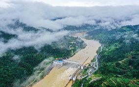 Langdong Hydropower Station Release Flood