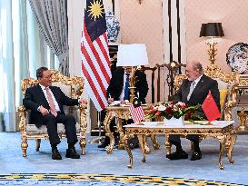 MALAYSIA-KUALA LUMPUR-CHINA-LI QIANG-KING-MEETING