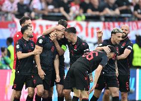 (SP)GERMANY-HAMBURG-FOOTBALL-EURO 2024-CROATIA VS ALBANIA