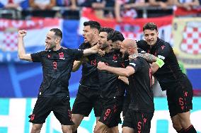 (SP)GERMANY-HAMBURG-FOOTBALL-EURO 2024-CROATIA VS ALBANIA