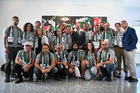 Palestine Embassy celebrates an act of recognition to humanitarian work of Open Arms in Gaza - Madrid